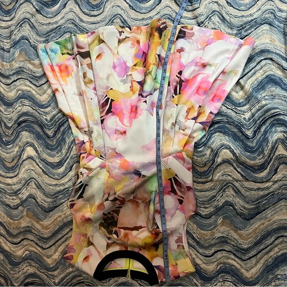 Ted Baker London Jeneyy Electric Daydream Dress 4 / 12 - Picture 10 of 10